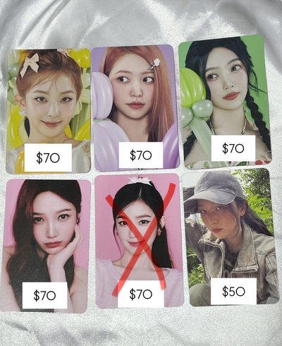 Red Velevt 年曆 隨機卡 電影卡 專卡 Fanmeeting Irene Seulgi Joy Yeri