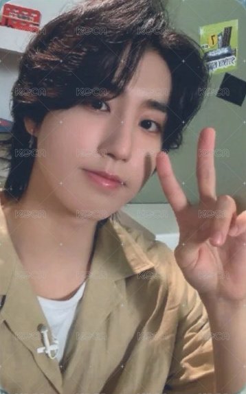 ATE jyp 快閃店 B版 幸運卡  正面