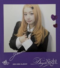 Day & Night 專輯卡 Night ver. 拍立得卡