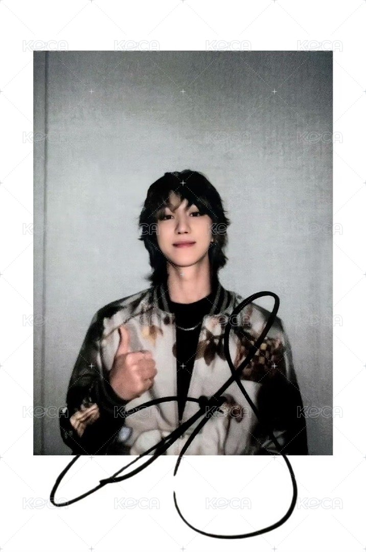 MINI12 yzy 特典卡 ｜一直娛新年復刻拍立得B ver. 正面