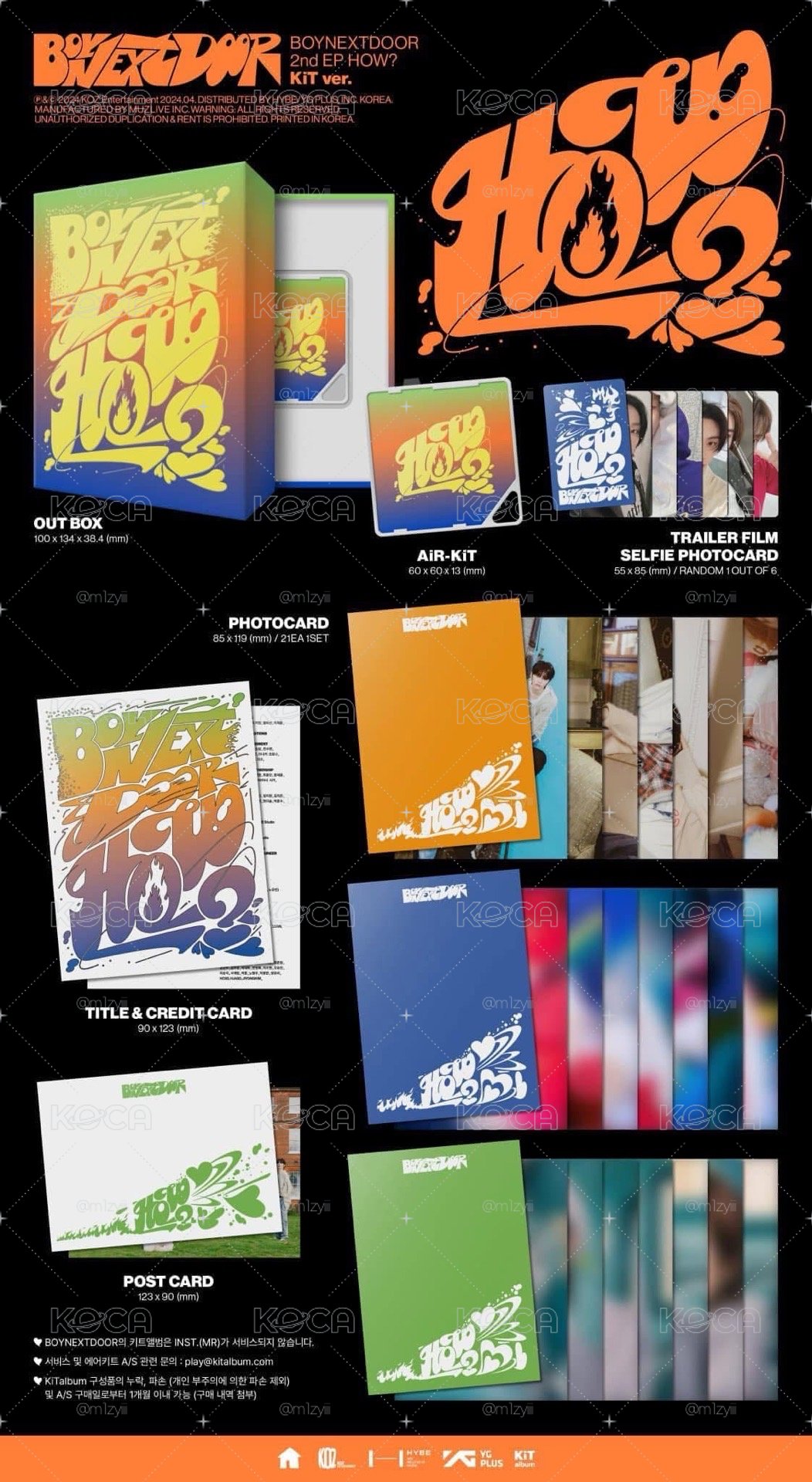 Boynextdoor | How (kit ver.) 李涵全專