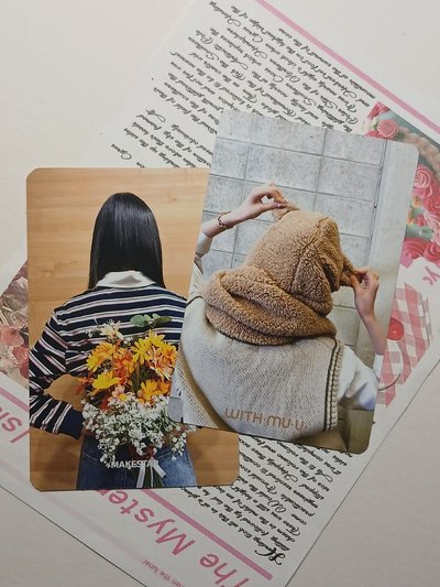 STAYC雙面卡 小熊潤 拿花潤