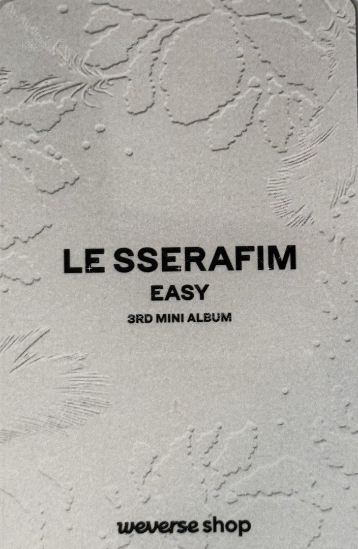 EASY wvs 簽售卡 1.0簽售允 背面