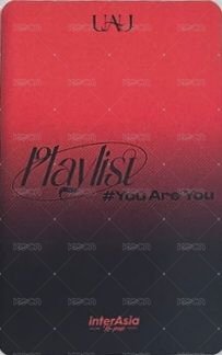 Playlist #You Are You ia 簽售卡 松鼠手 ver. 背面