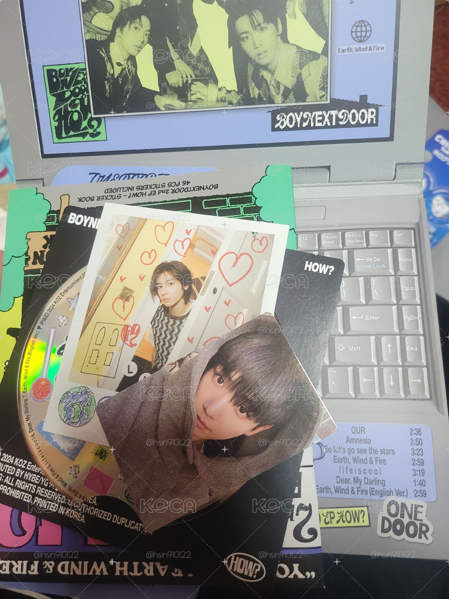 BOYNEXTDOOR HOW貼紙專
