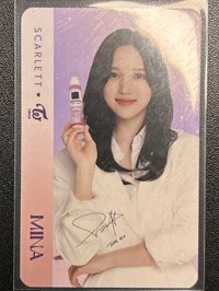 代言卡 印尼化妝品代言卡