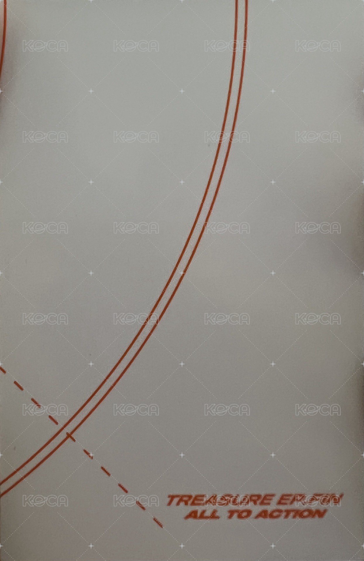 All to Action 專輯卡 寶寶卡 背面