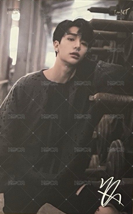 I am NOT 明信片 預購禮 正面