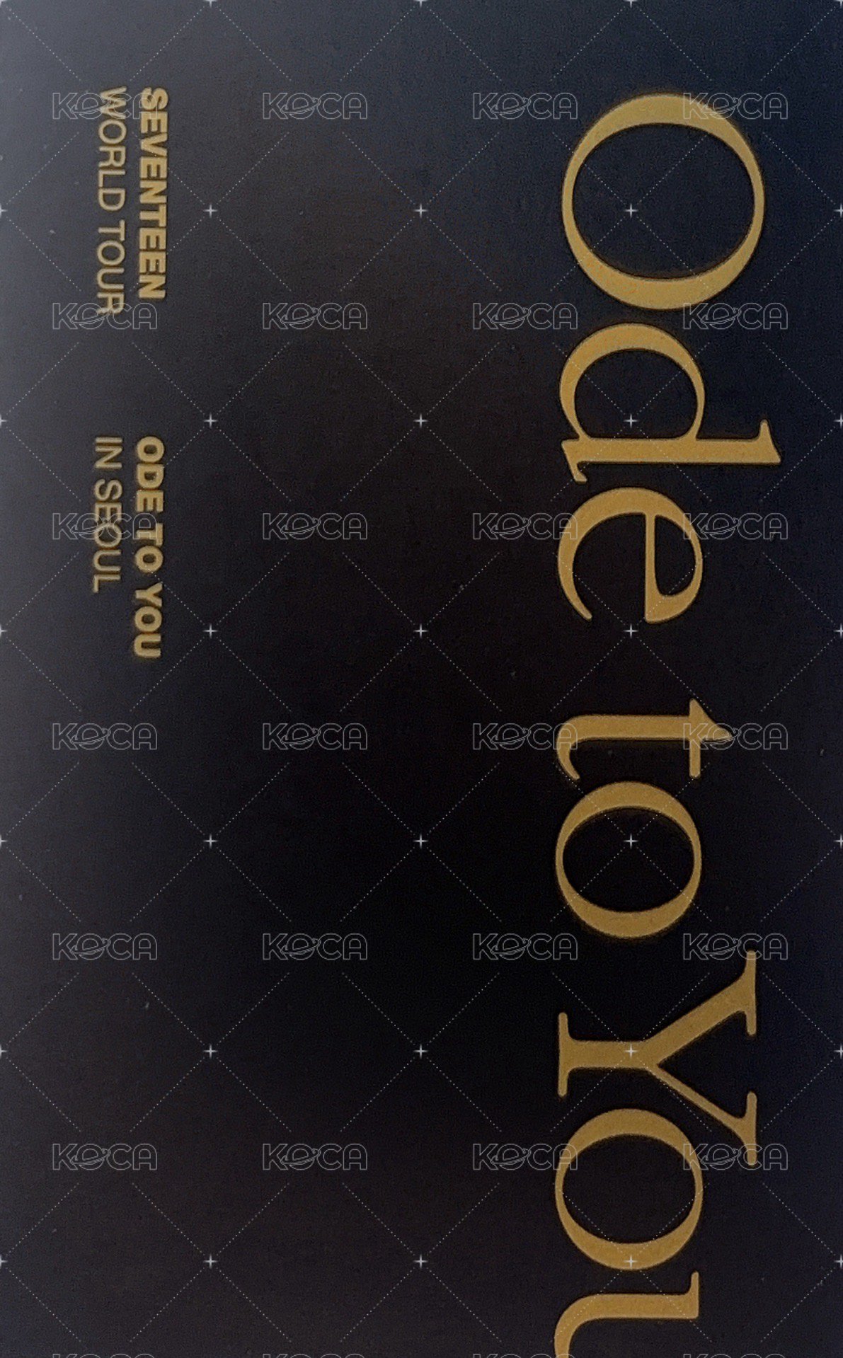 OTY演唱會 演唱會 DVD / CD 卡  背面