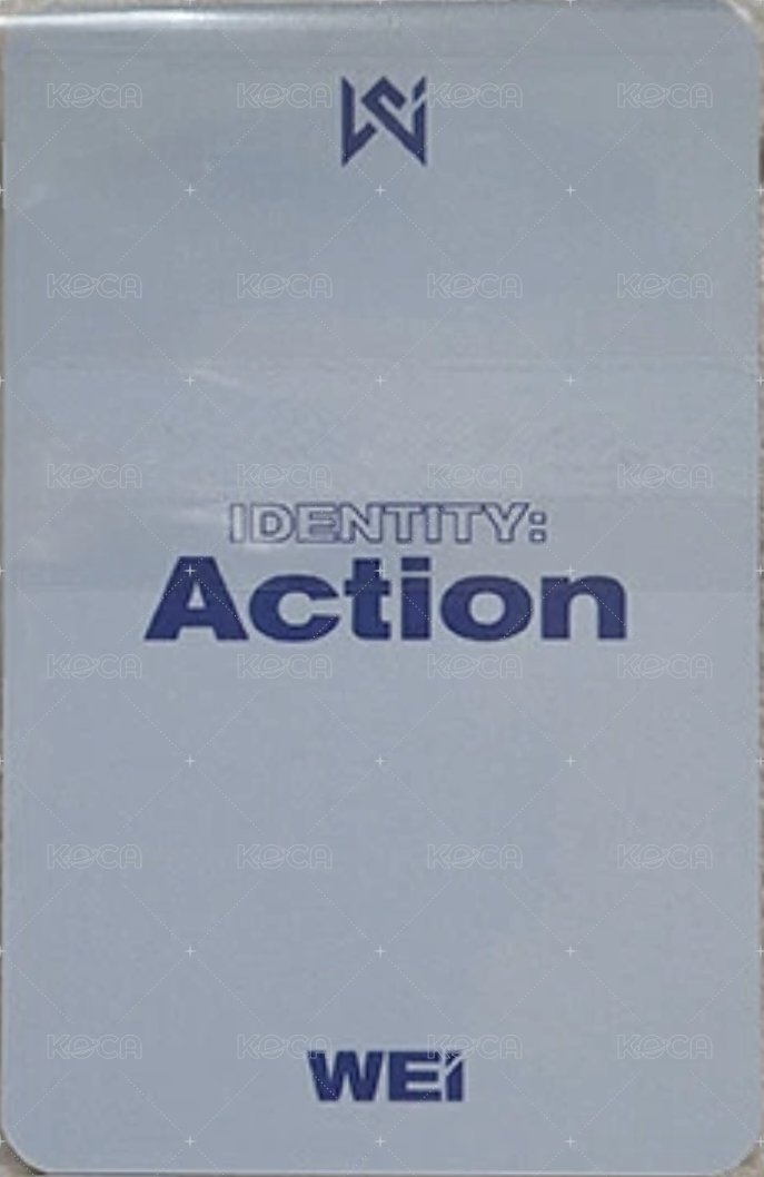 迷你三輯 Kpopstore 簽售卡  背面