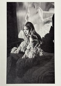 R 明信片 坐床肉