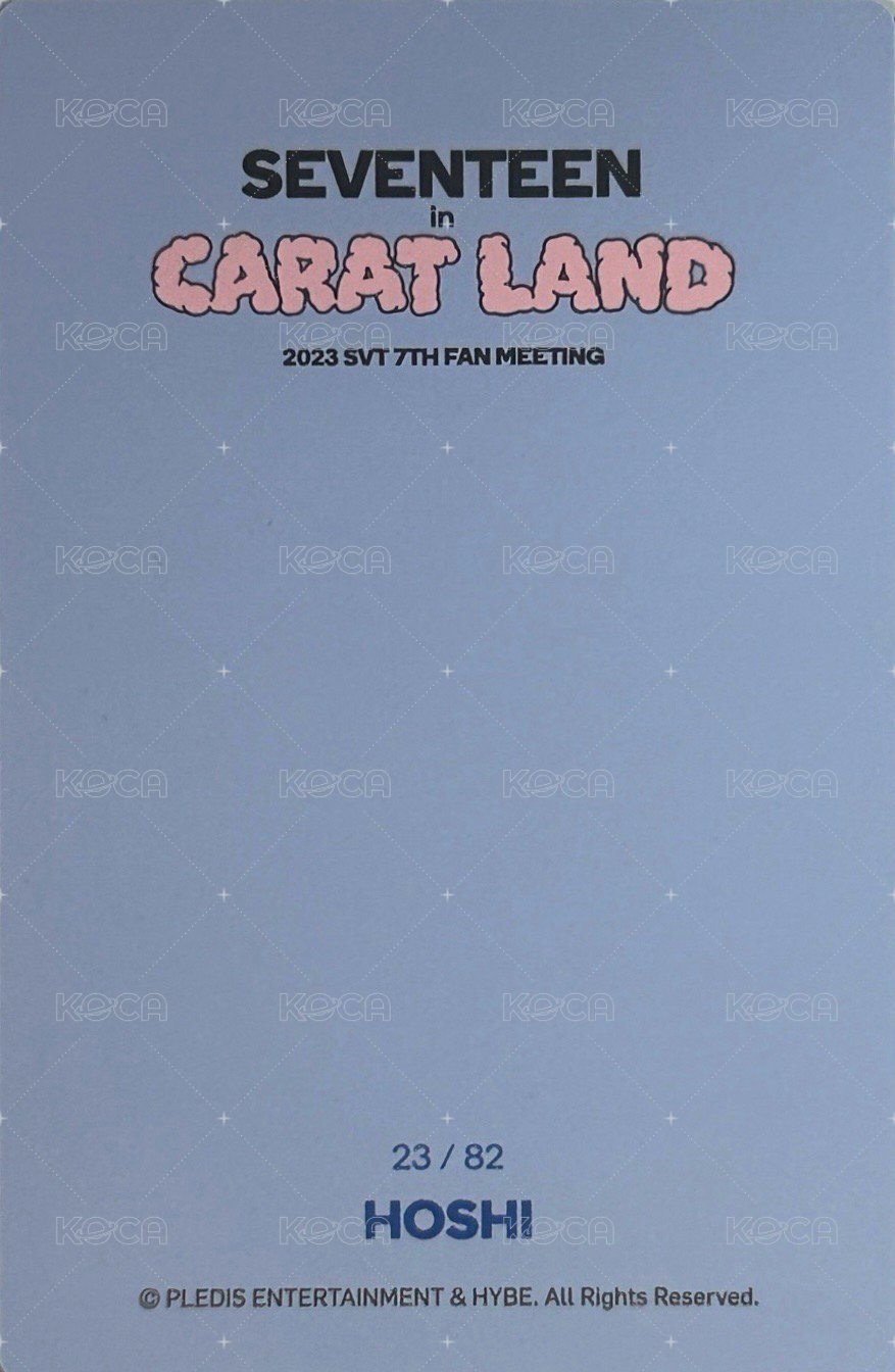 23’克拉島 隨機卡  背面