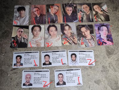 Seventeen 正規五專卡