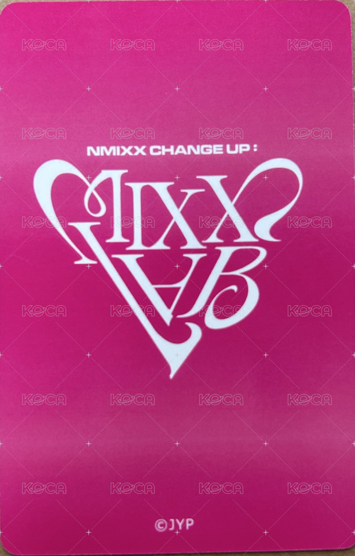 MIXX LAB 入場卡 / 場限卡 TOKYO 入場卡裴 背面