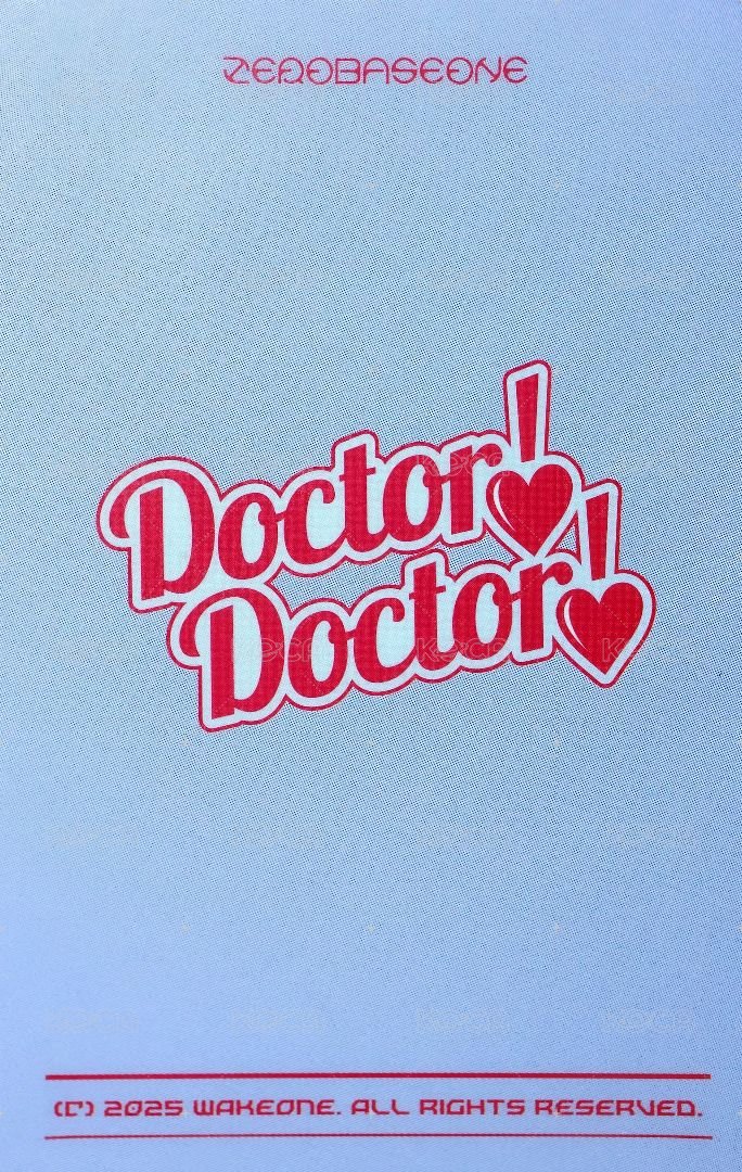 迷五快閃 隨機卡 doctor doctor ver. 背面