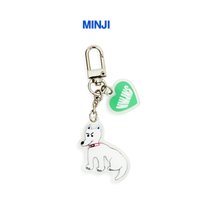 New Jeans 鑰匙圈吊飾 Minji 手繪鑰匙圈