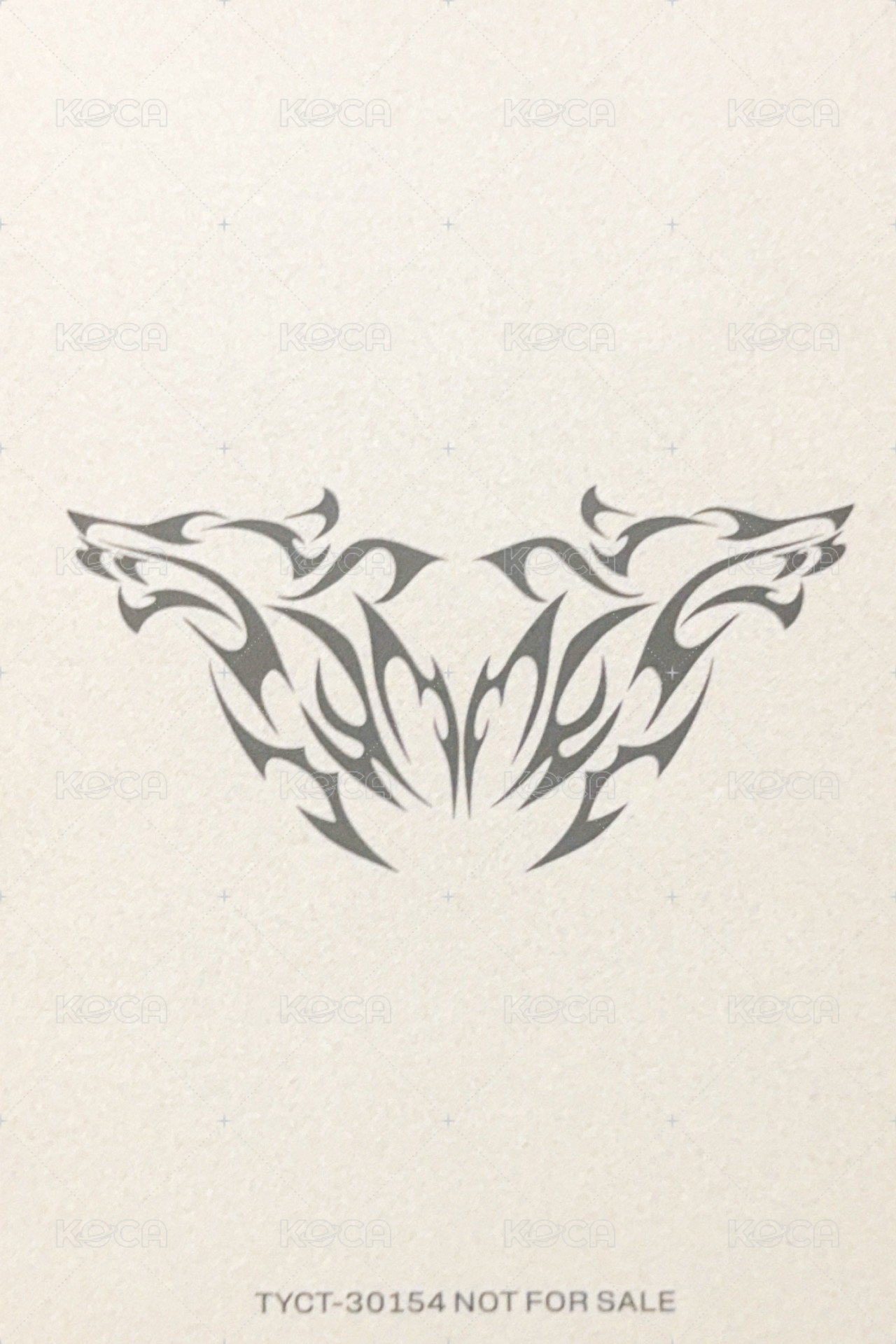 月狼 專輯卡 ID card 背面