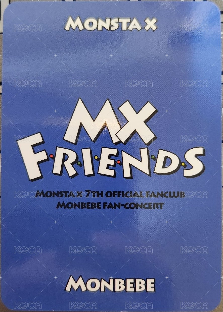 monbebe 7期fc 隨機卡 mbb only限定 隨機卡 背面