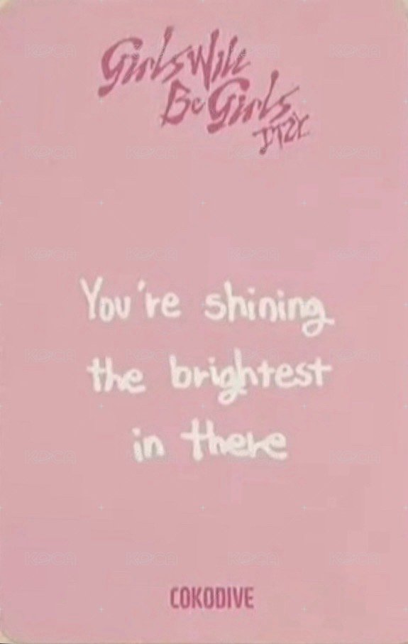 GWBG COKODIVE 簽售卡 皇冠 背面