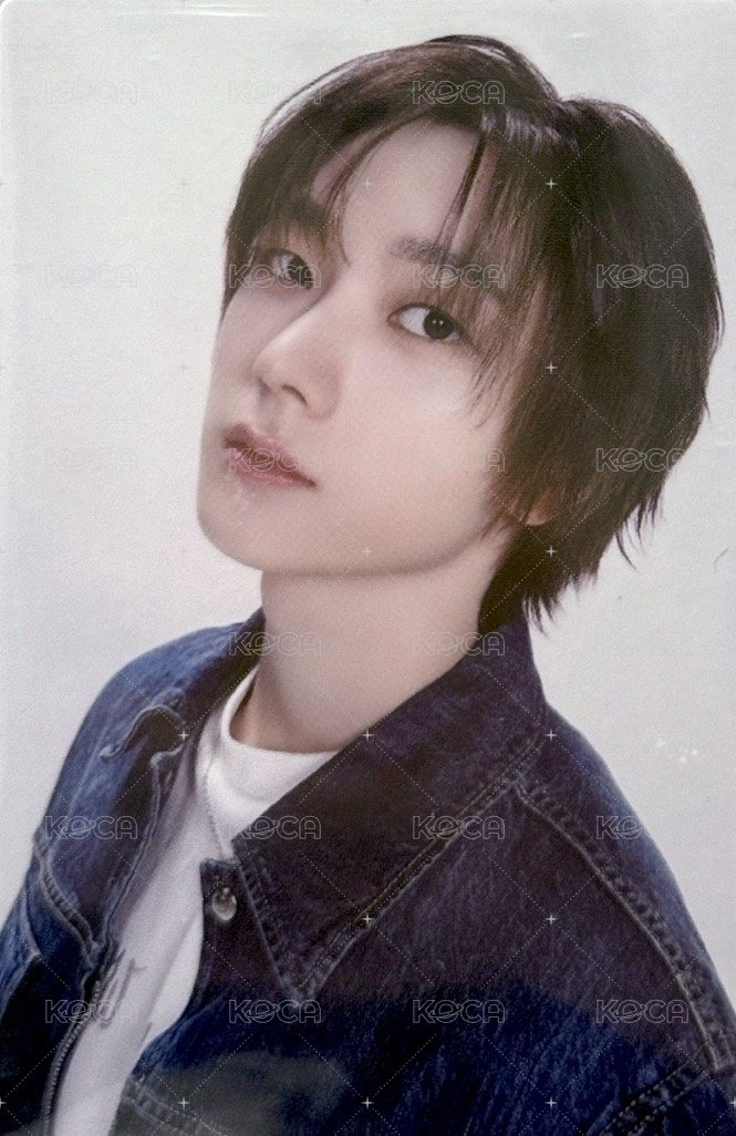 Knock On 巡迴 隨機卡 仁川場周 留言卡 6/6 正面