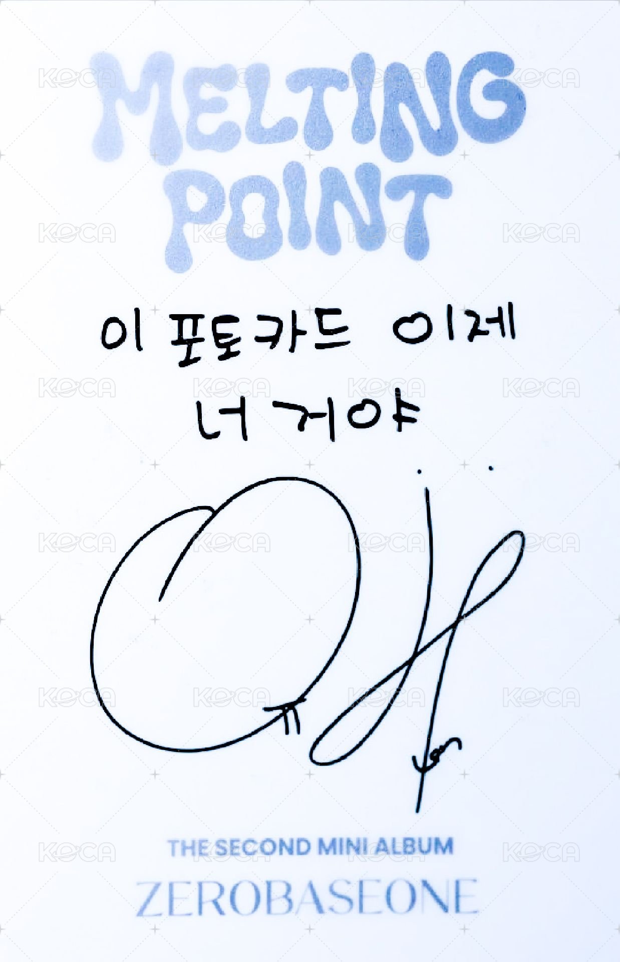 迷二 專輯卡 DIGIPACK ver. 背面