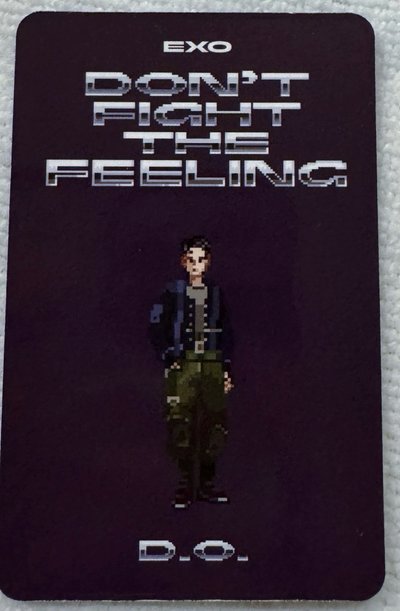 Don't Fight the Feeling D.O. ID card