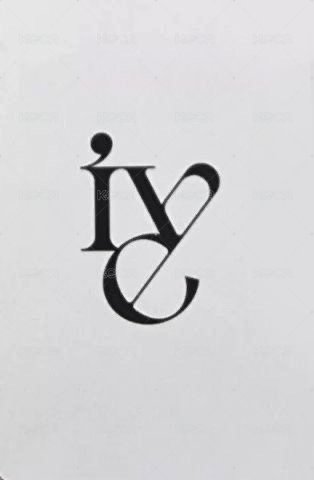 I've IVE hottracks 特典卡  背面