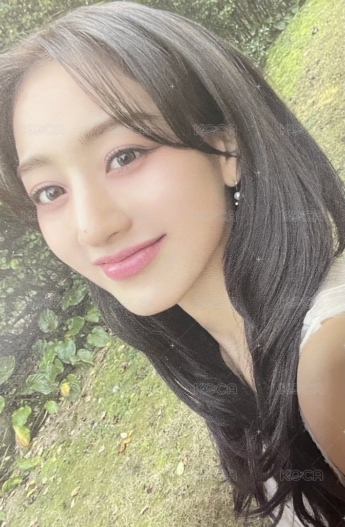 mini 13 專輯卡 twice志效 with you專卡 正面