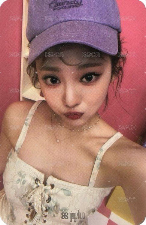 白色情人節 周邊卡 帽子寧 正面