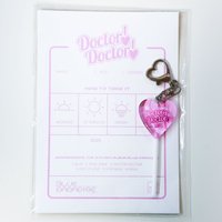 藥袋+棒棒糖吊飾