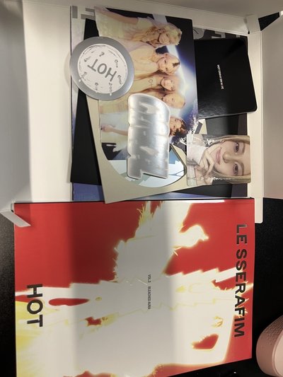 HOT專輯4張 已拆（看小卡是誰而已）