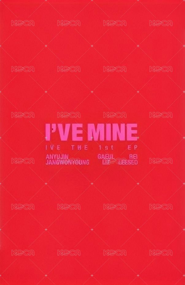 I'VE MINE 專輯卡 OFF THE RECORD ver. 專卡 背面