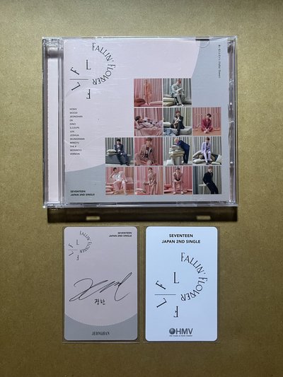 🩵落花漢 通常盤全專+藍版HMV特典（500）