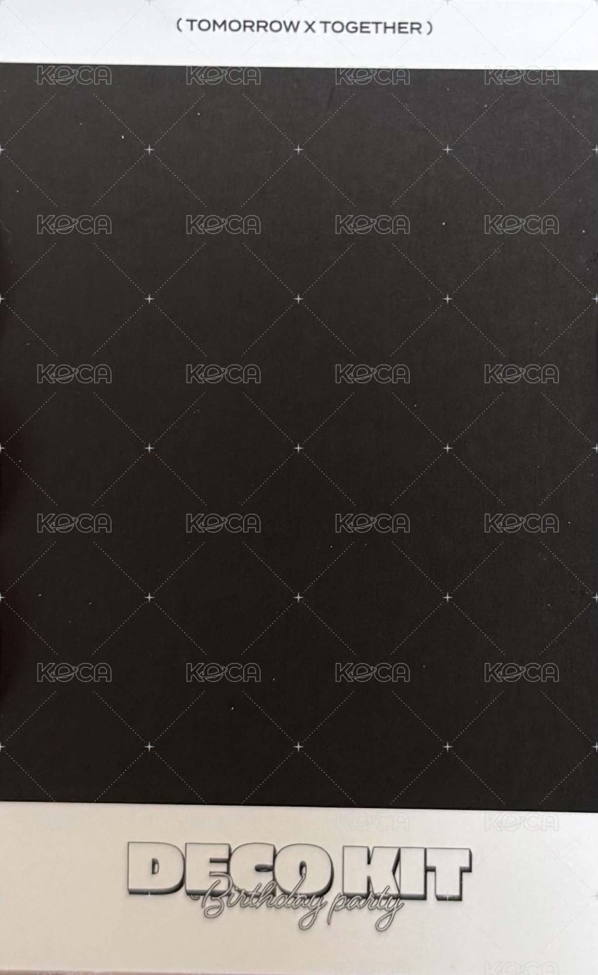 23 DECO KIT 周邊卡 雙人拍立得 背面