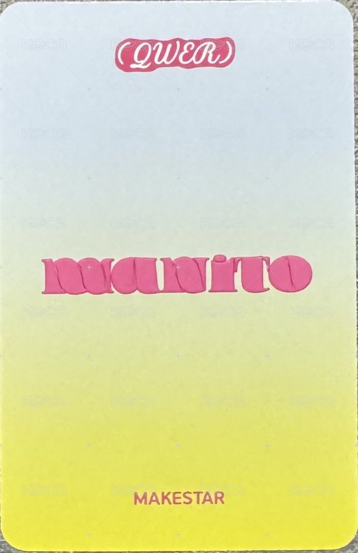 迷一 ms 線下 2.0 簽售卡  背面