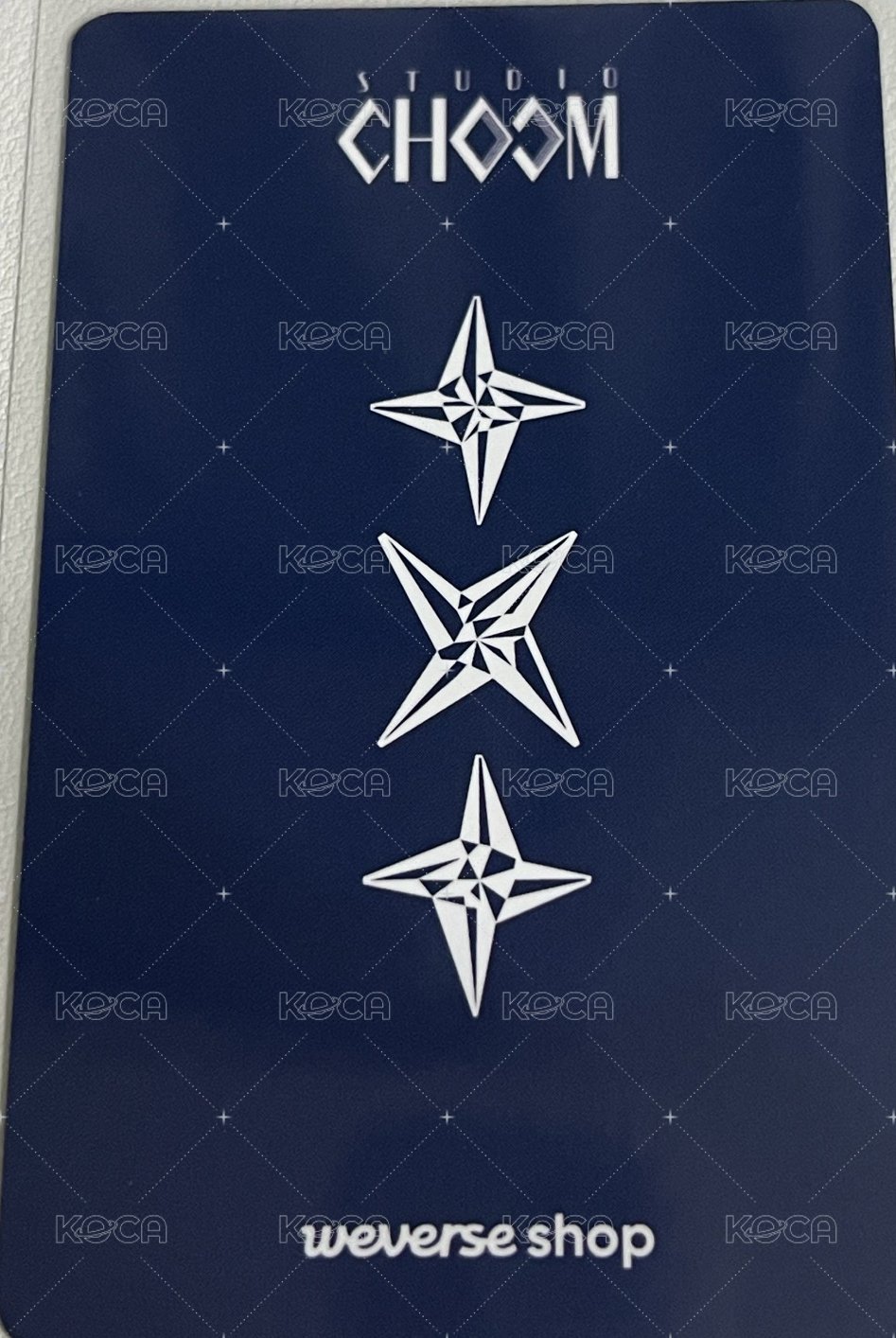 迷七 wvs sc 特典卡  背面