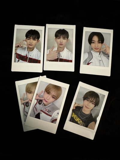 &Team STN 演唱會官方周邊 拍立得 HARUA K JO FUMA