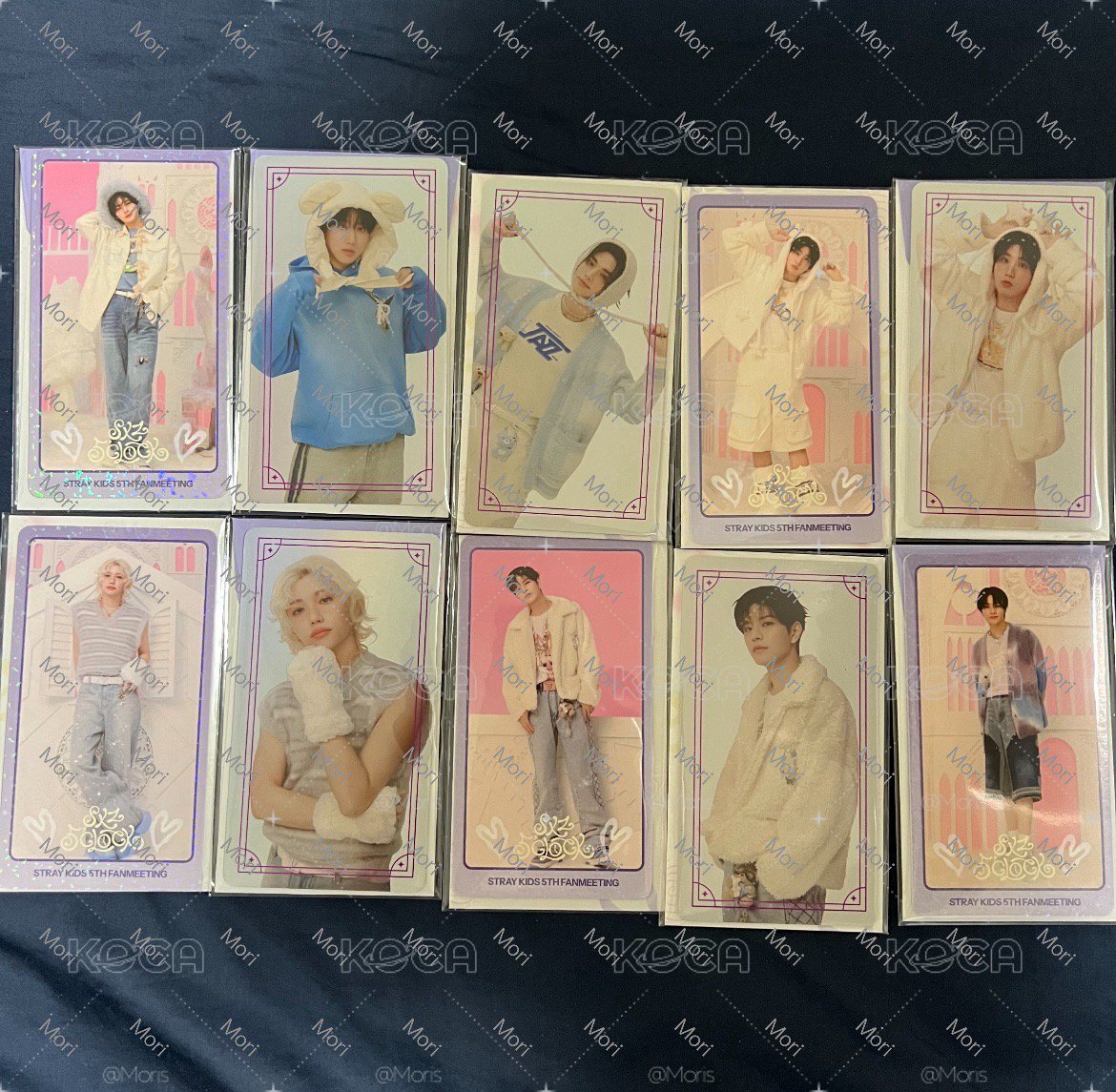 Stray kids 5期 5’clock 周邊 隨機大卡 隨機卡