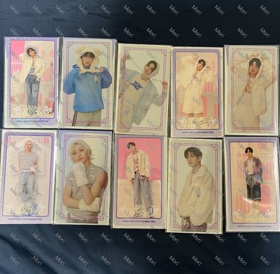 Stray kids 5期 5’clock 周邊 隨機大卡 隨機卡