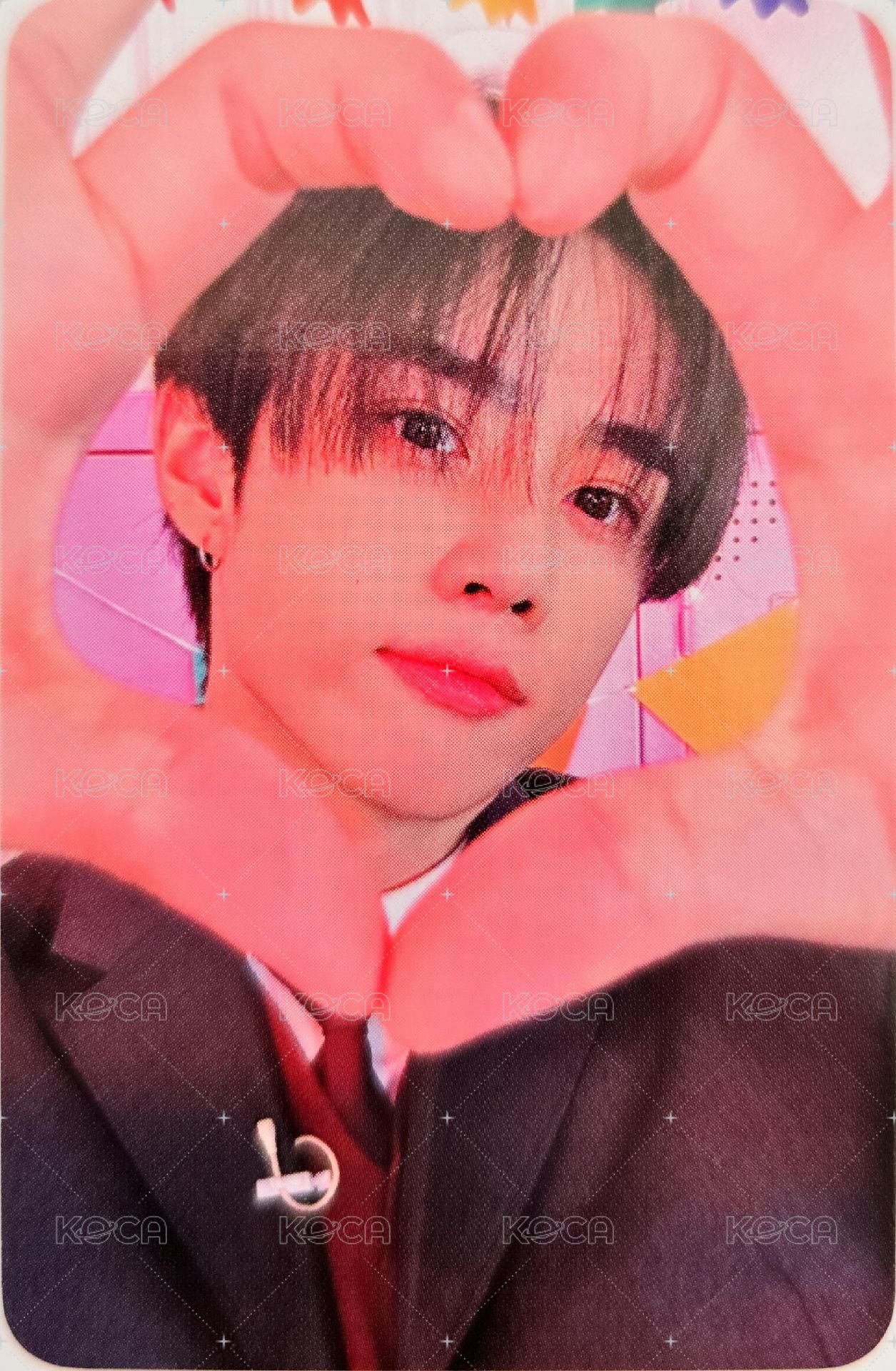 PHANTASY Pt.3 Love Letter wm 2.0 簽售卡 美男in愛心ver. 正面