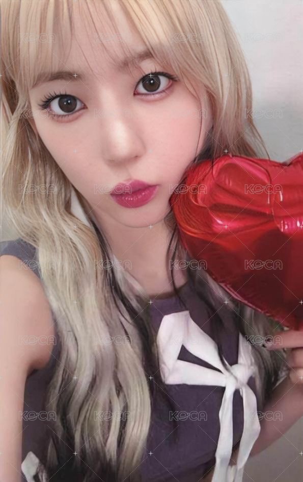 EASY wvs 直播卡 PB直播愛心氣球特典 正面