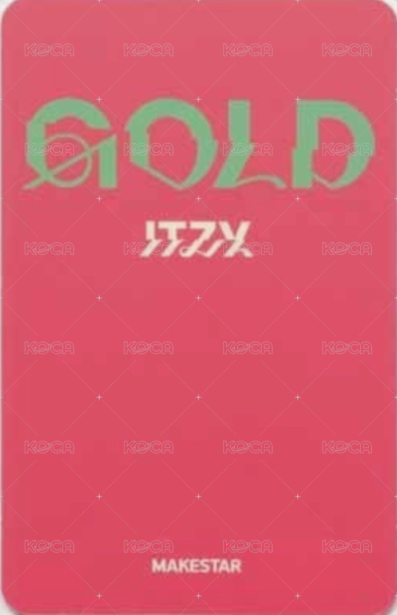 GOLD ms 2.0 簽售卡 草莓 背面