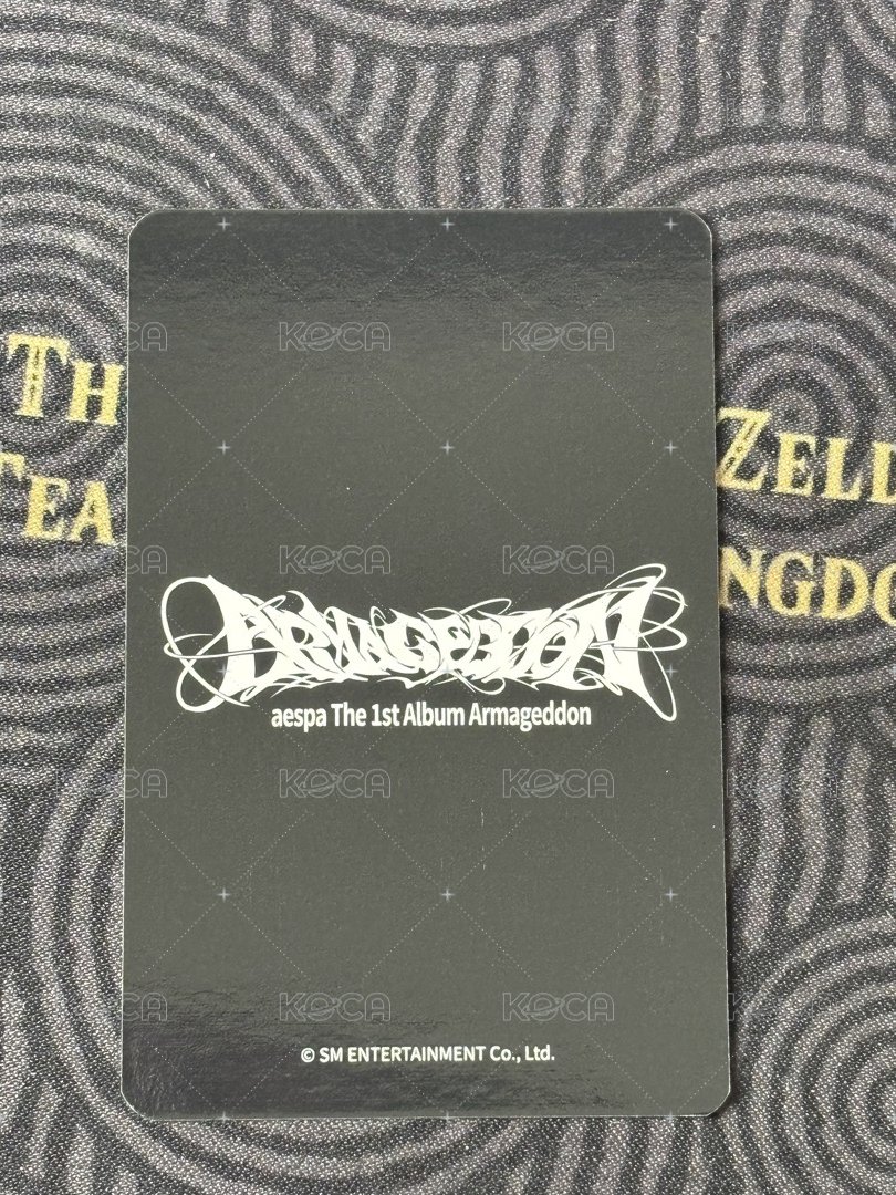 正規一 bdm 簽售卡 大邱柚 背面