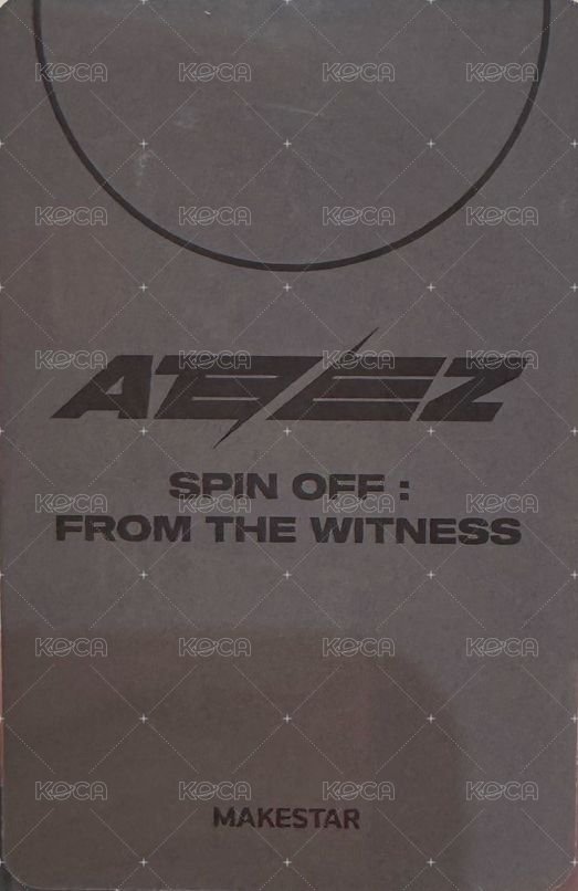 SPIN OFF : FROM THE WITNESS ms 5.0 線上 簽售卡  背面