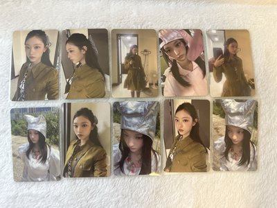 NewJeans 2025年曆卡Haerin Hanniyes24特典卡 快閃2.0