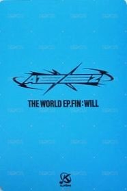 Will knpops 2.0 簽售卡  背面