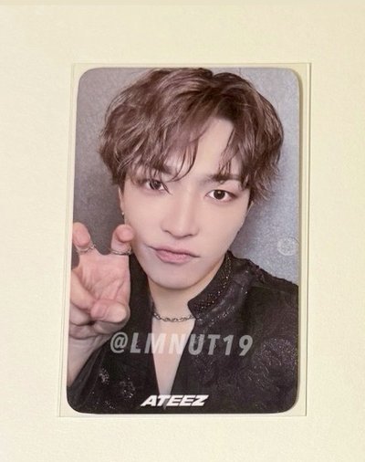 Ateez仁川場粽卡 金弘中 中鍾