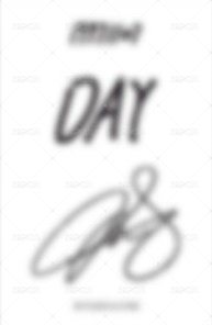 生日禮盒ver.5 周邊卡 SCARF-8 stars 背面