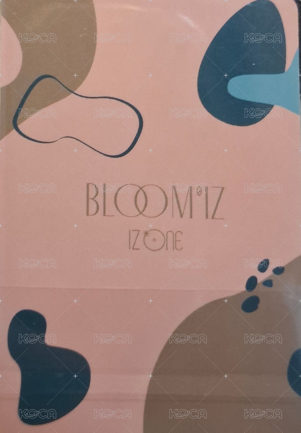 BLOOM*IZ 專輯卡  背面