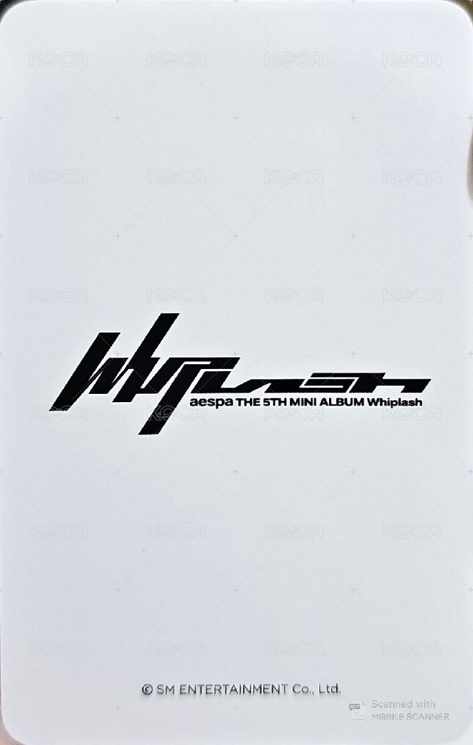 Whiplash k4 直播卡 直播冬 背面